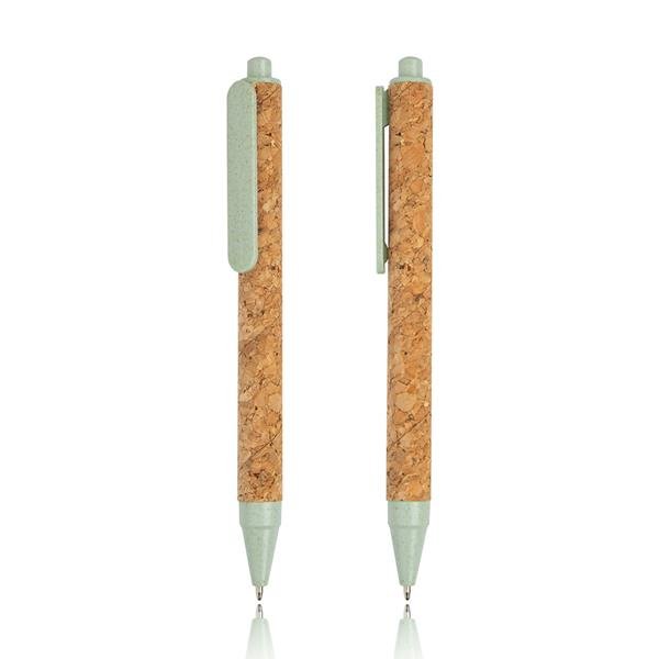 Esferográfica em cortiça e fibra de trigo Coreat - Image 4