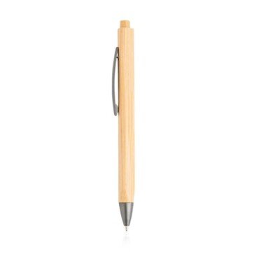 Esferográfica em bambu triangular Boliboo