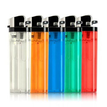 Isqueiro de pedra descartável (cores sortidas) Ultra TC