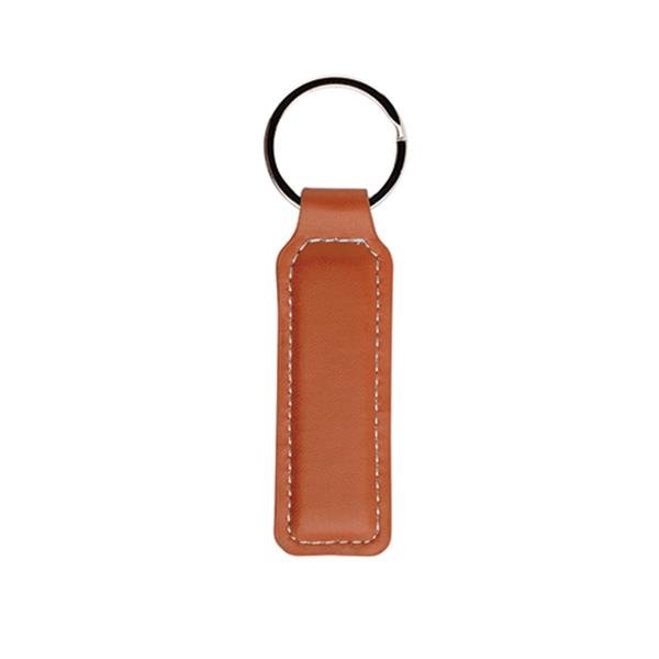 Porta-chaves retangular em PU Strakey - Image 4
