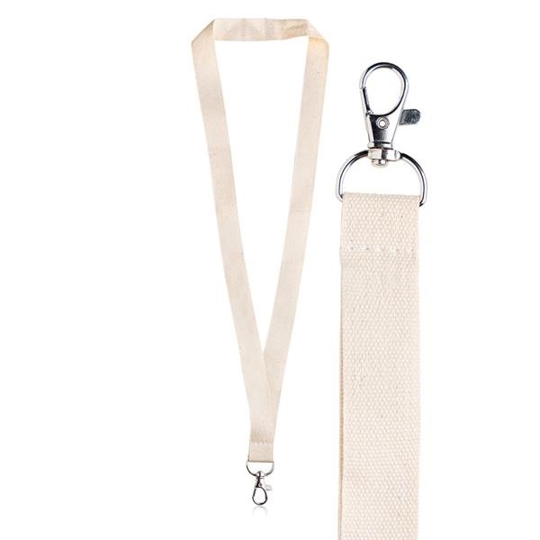 Lanyard em Algodão Orgânico Cotyard