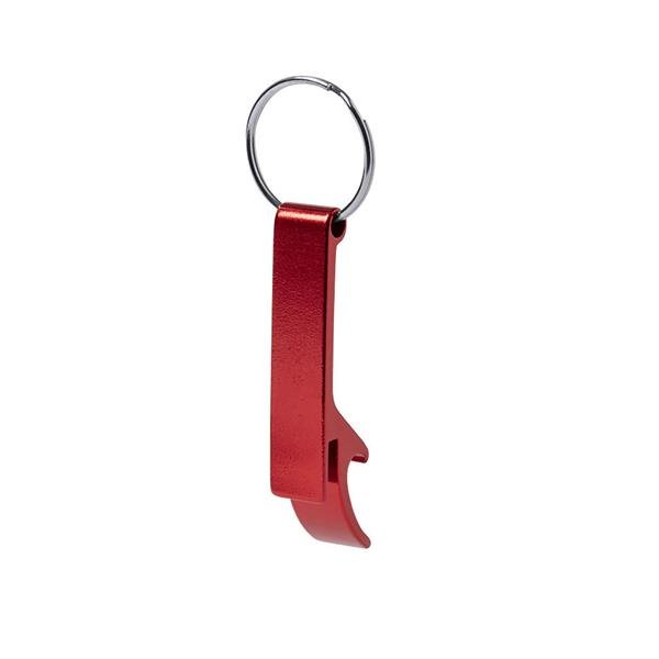 Abre-cápsulas em alumínio, com argola porta-chaves Keycaps - Image 4