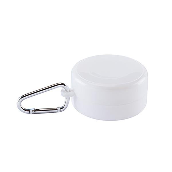 Copo retrátil 200 ml, com mosquetão e compartimento para comprimidos Foldcup - Image 4