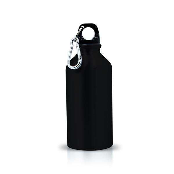 Garrafa em alumínio, 400 ml com mosquetão Freshy - Image 3