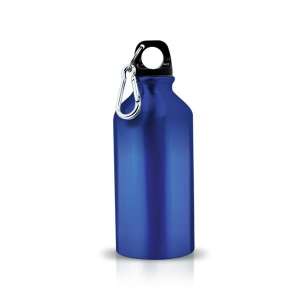 Garrafa em alumínio, 400 ml com mosquetão Freshy - Image 5
