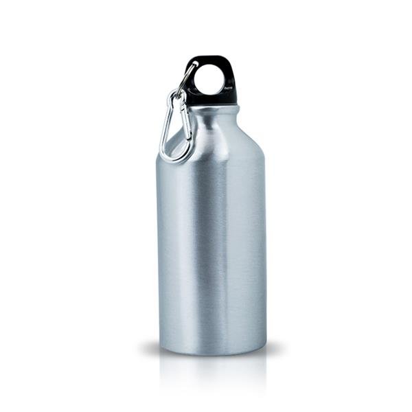 Garrafa em alumínio, 400 ml com mosquetão Freshy - Image 6