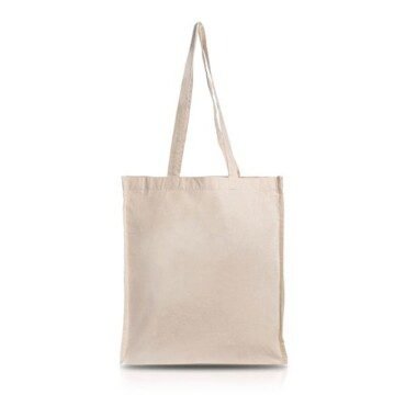 Saco 100% algodão Orgânico 220g , com fole Celici