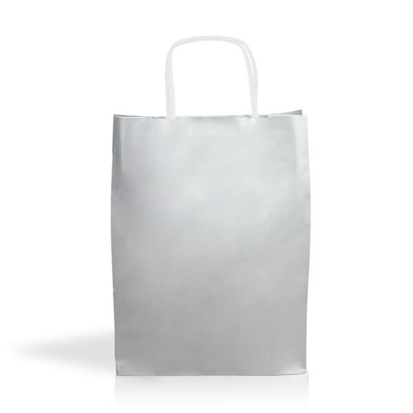 Saco papel kraft 90g/m2 18X24X8cm - cores KraftColor01