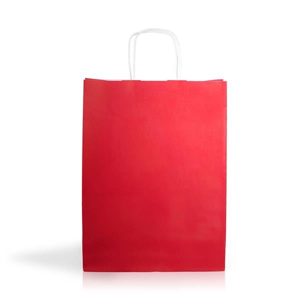 Saco papel kraft 90g/m2 24X32X11cm - cores KraftColor02