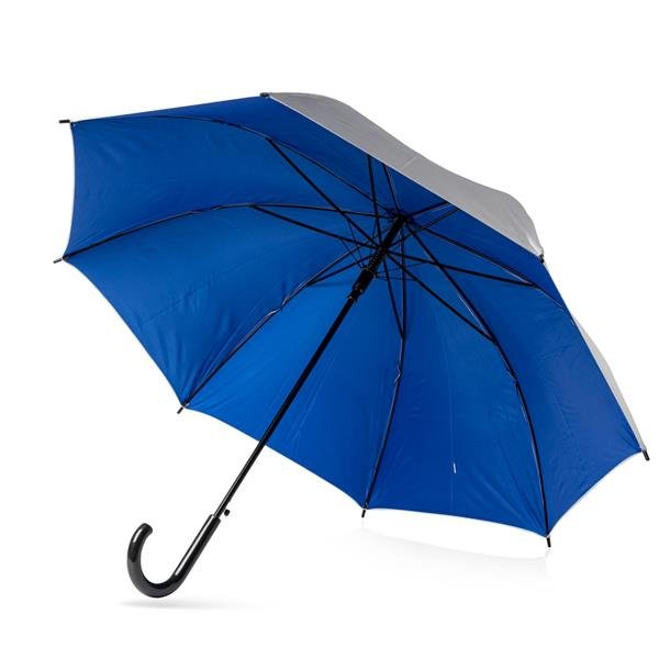 Guarda-chuva automático, em P-190T prateado,cabo em plástico Silum - Image 2