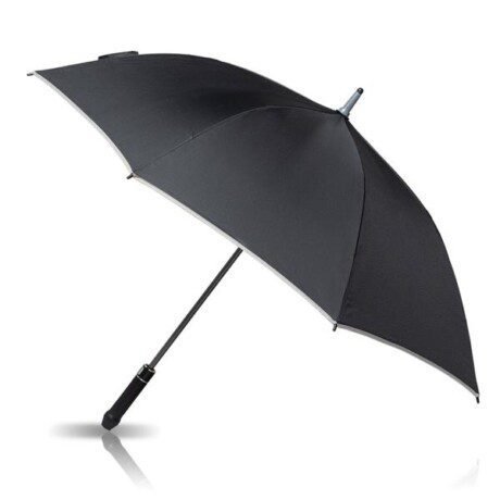 Guarda-chuva em pongee 190T, detalhes coloridos Colorain