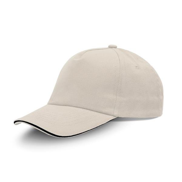 Boné para adulto de sarja de algodão Kalais - Image 4