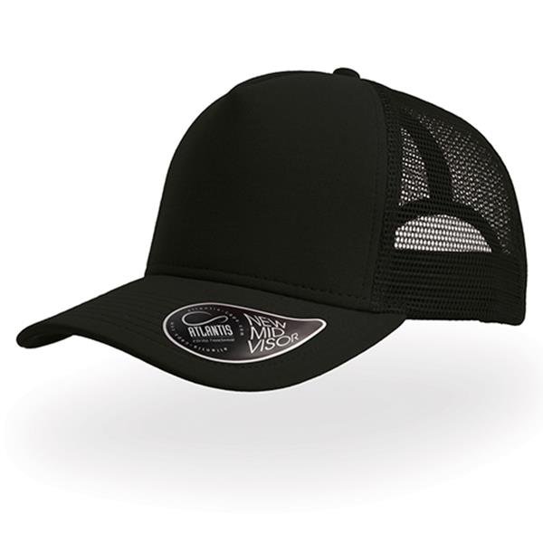 Boné Rapper Jersey, 50% poliéster/ 50% algodão Rapper Jersey
