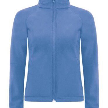 Parka B&C Hooded Softshell Women 340g - 94% Poliéster impermeável/ 6% Elastano Hooded Softshell Women