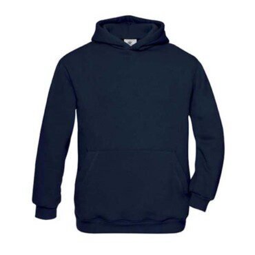 Sweatshirt B&C Hooded Kids 280g - 80% Algodão (investindo em Better Cotton)/ 20% Poliéster reciclado Hooded Kids