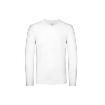 T-shirt B&C #E150 LSL - 100% Algodão (investindo em Better Cotton) #E150 LSL