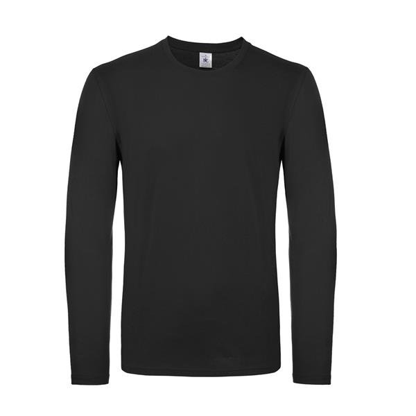 T-shirt B&C #E150 LSL tam grandes - 100% Algodão (investindo em Better Cotton) #E150 LSL - Image 2