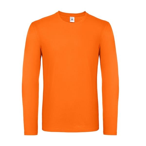 T-shirt B&C #E150 LSL tam grandes - 100% Algodão (investindo em Better Cotton) #E150 LSL